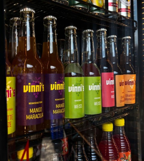 vinni's Flaschen im K&uuml;hlschrank